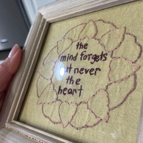 PRIMITIVES BY KATHY SMALL STITCHERY FRAMED ART - Picture 3 of 7